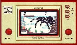 Octopus sur Nintendo Game and Watch
